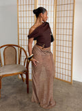 True Spirit Chiffon Maxi Skirt Multi