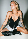 Chantria Top Black