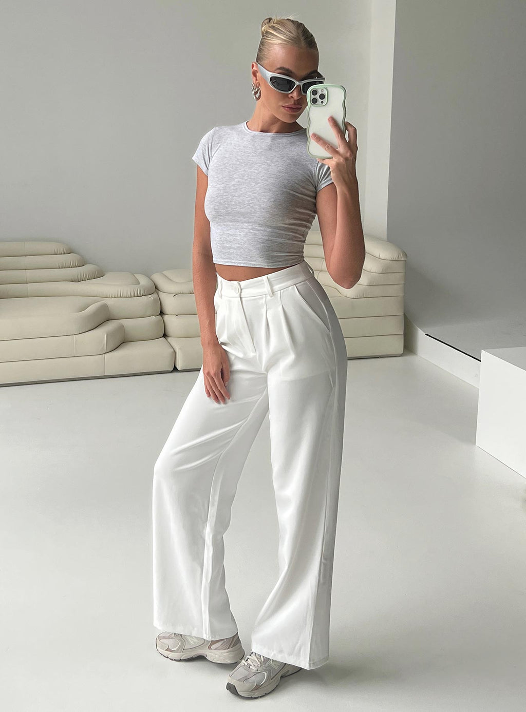 Archer Pants White Tall