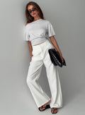 Archer Pants White Tall