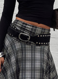 Spheres Stud Belt Black
