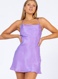 Celena Mini Dress Purple