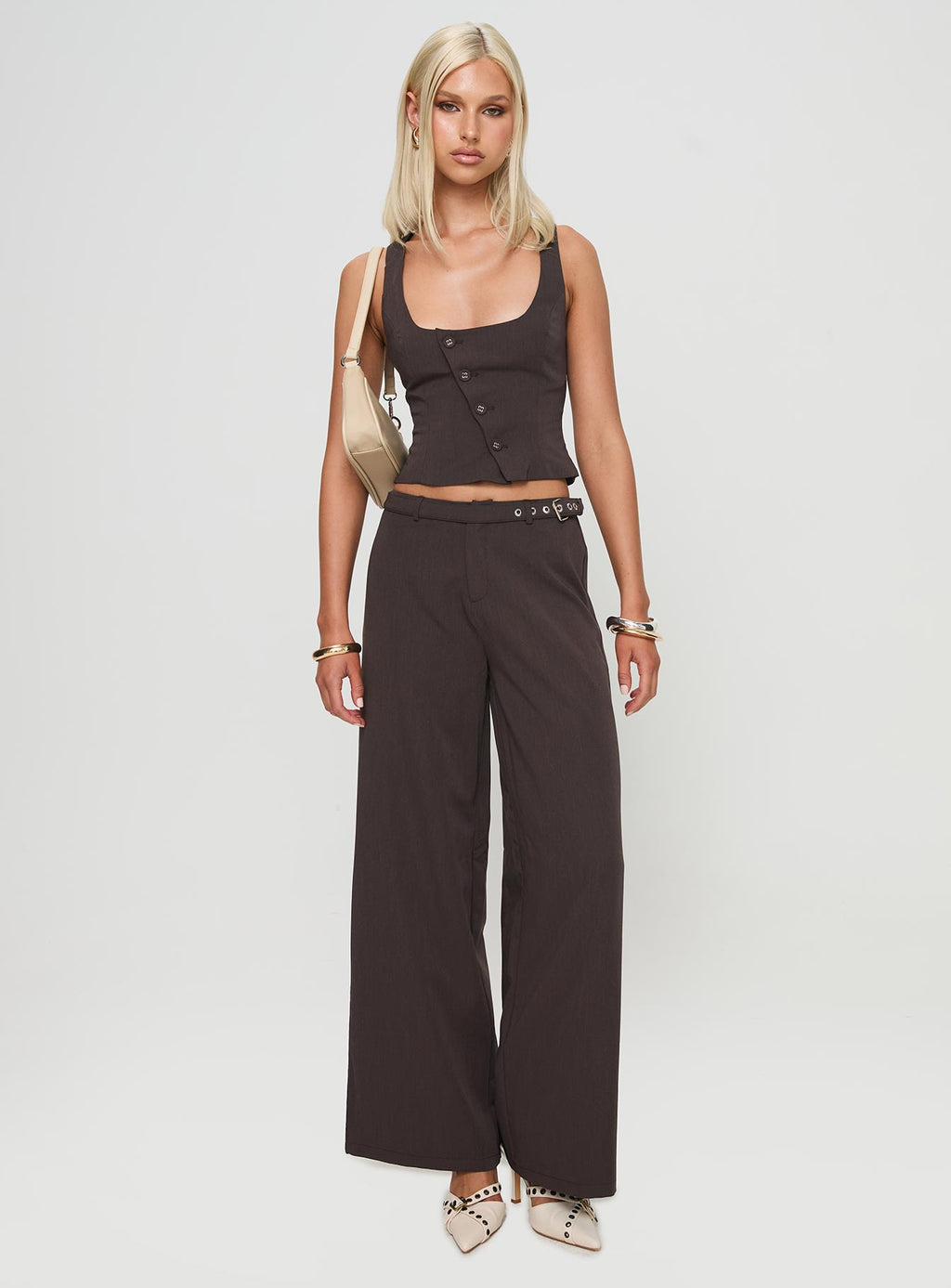 Miku Pants Brown