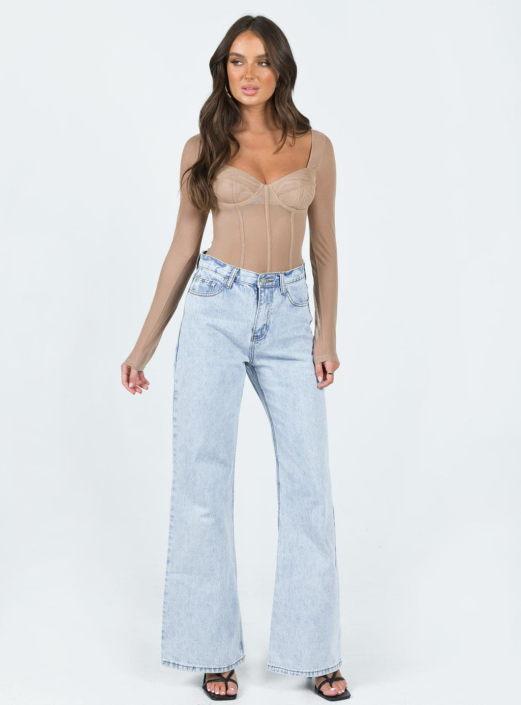 Leonie Bodysuit Beige