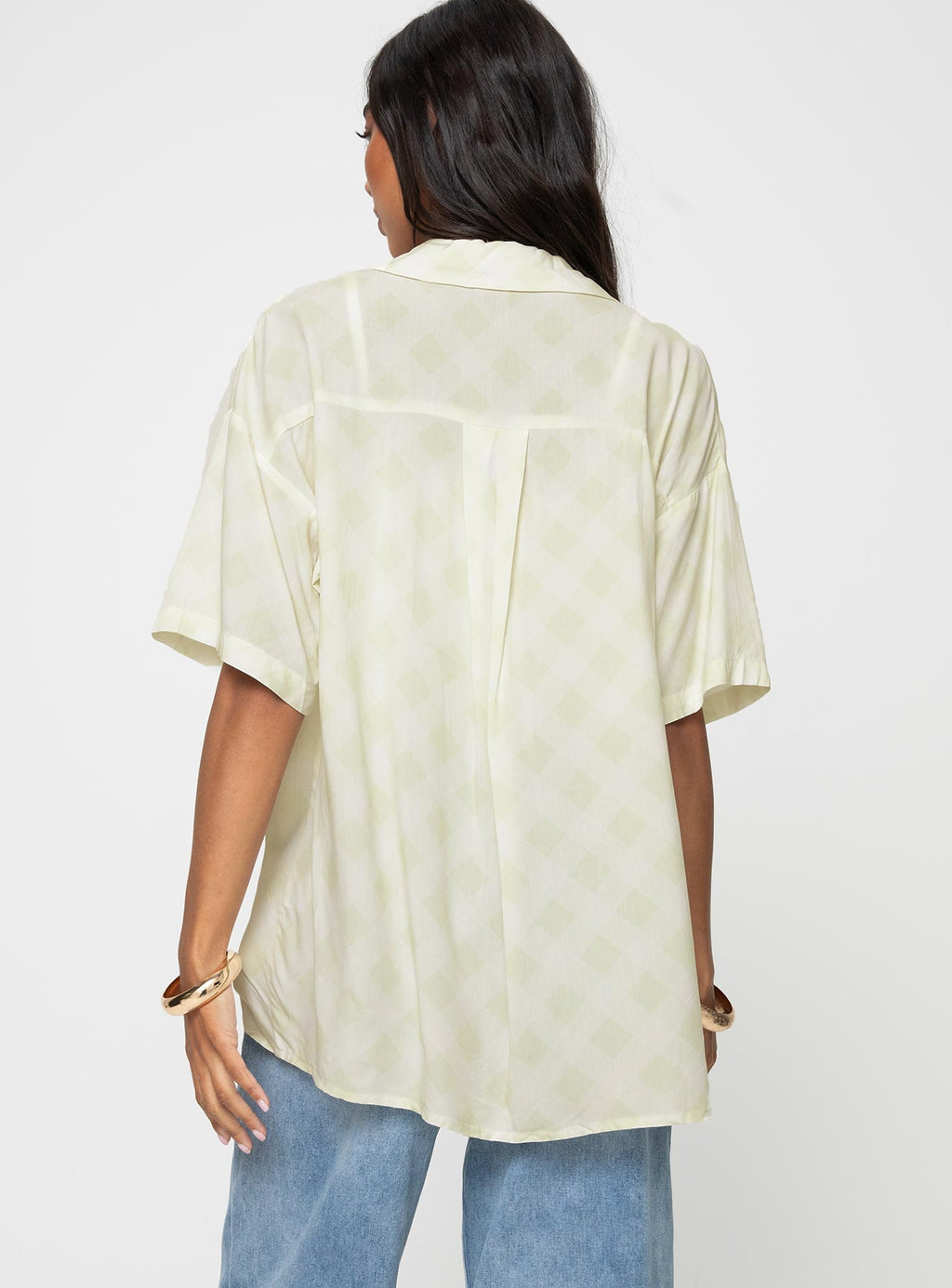 Caraliia Shirt Green Check