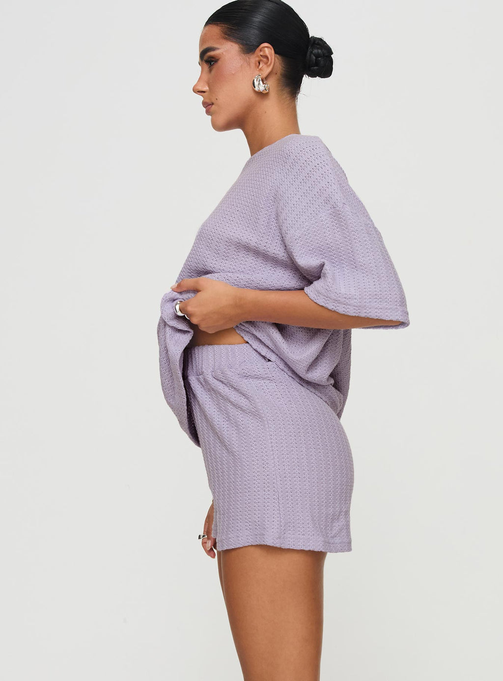 Cammie Knit Set Lilac