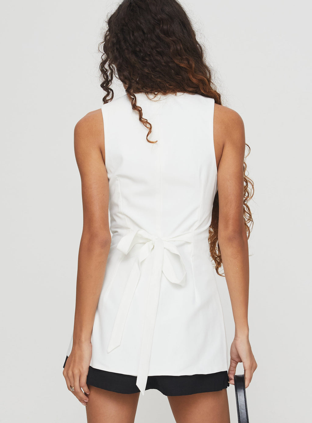 Mystick Vest Top White