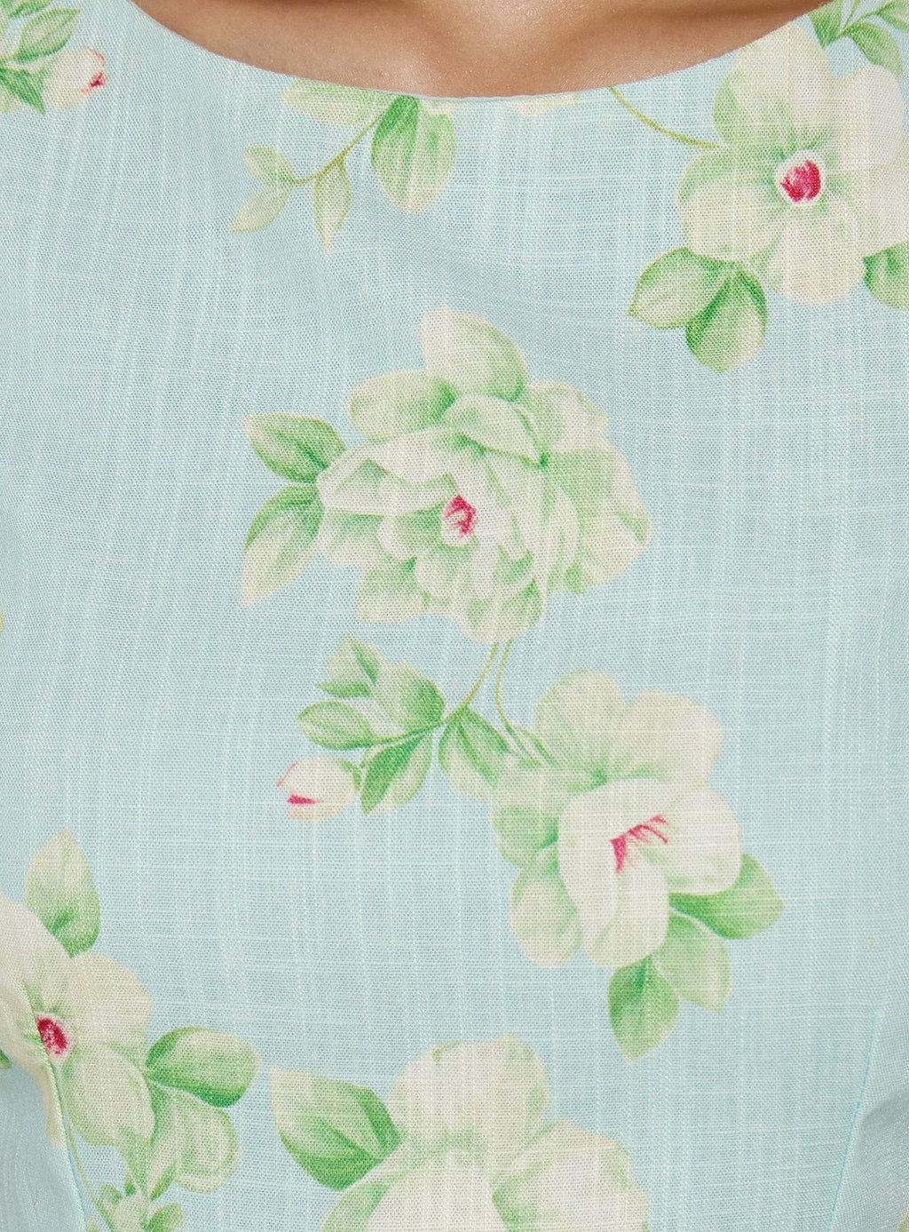 Alfalfa Mini Dress Blue Floral