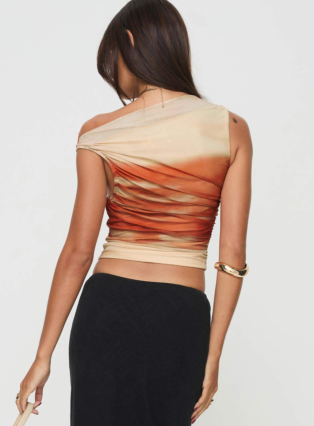 Sweet Emotion Top Brown Multi