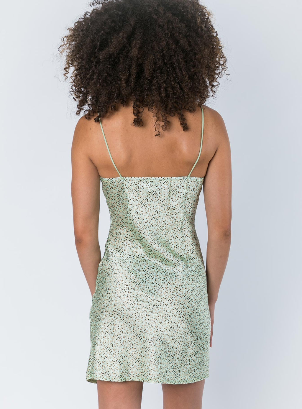 Stargazing Mini Dress Green
