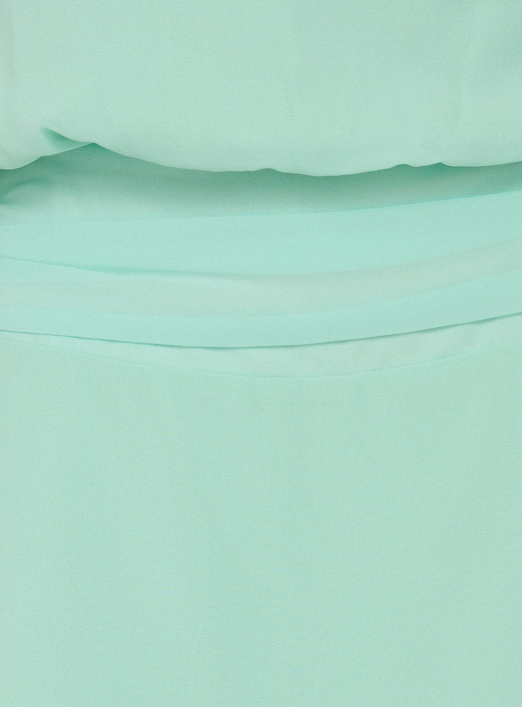 Dopamine Drapey Arrowneck Romper Mint