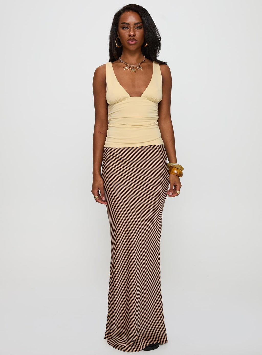 Eliena Maxi Skirt Multi Petite
