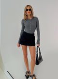 Essentially Skort Black Tall