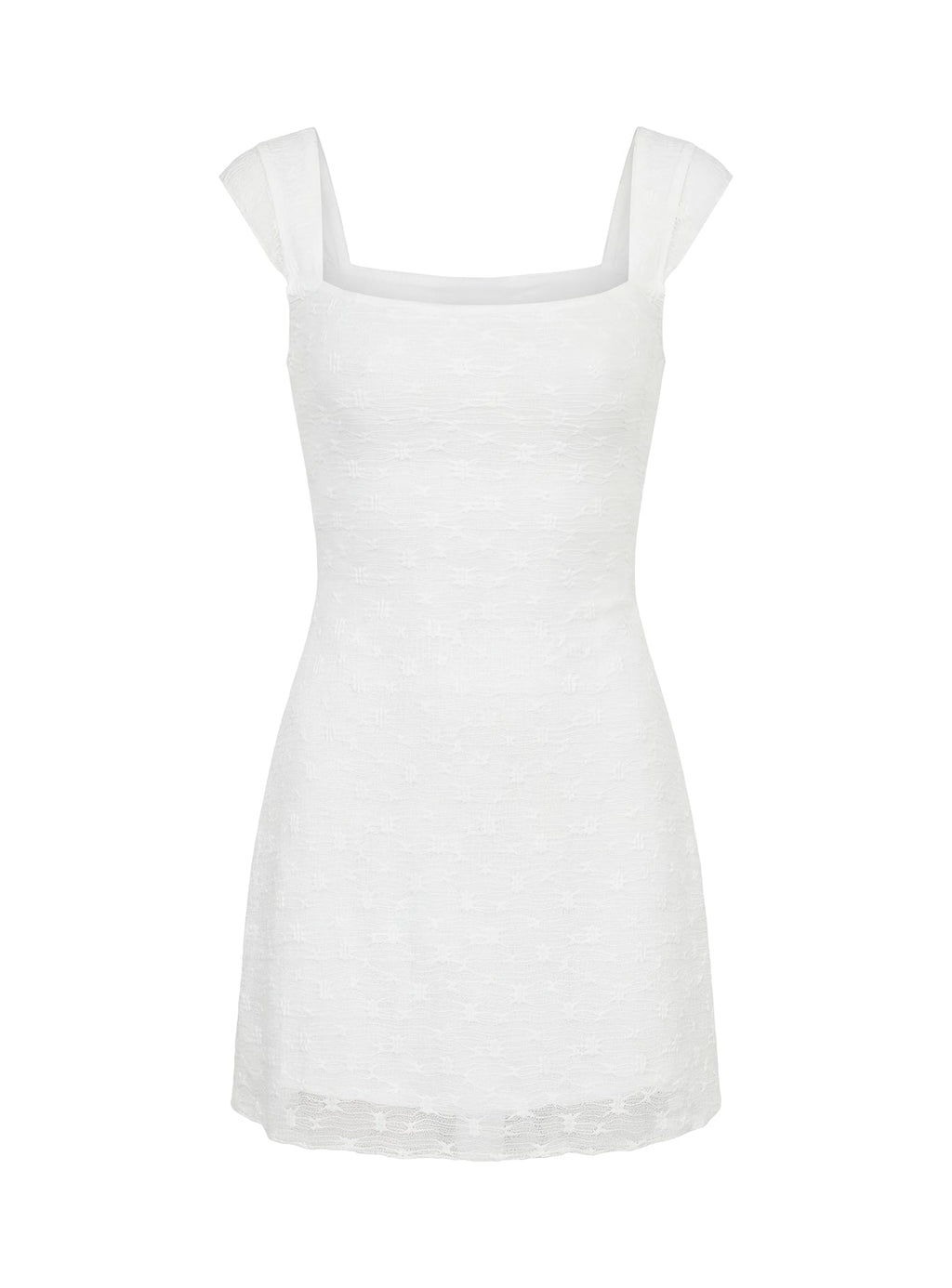Lanchester Mini Dress White