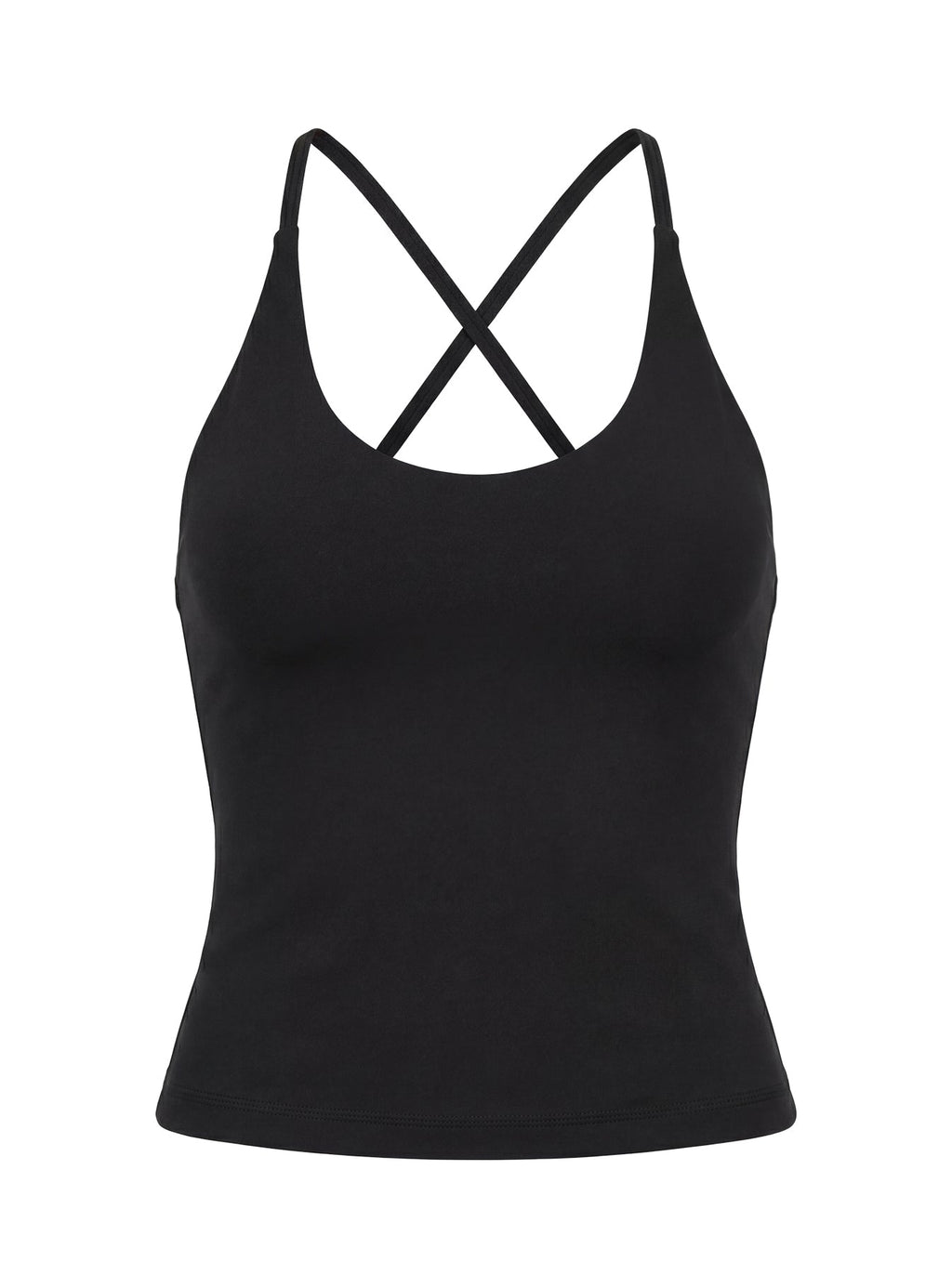 Pace Active Cross Back Tank Top Black
