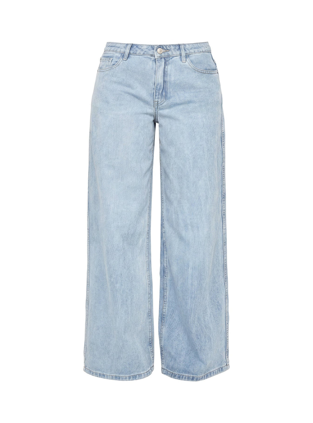 Ramos Low Rise Denim Jeans Light Blue Wash