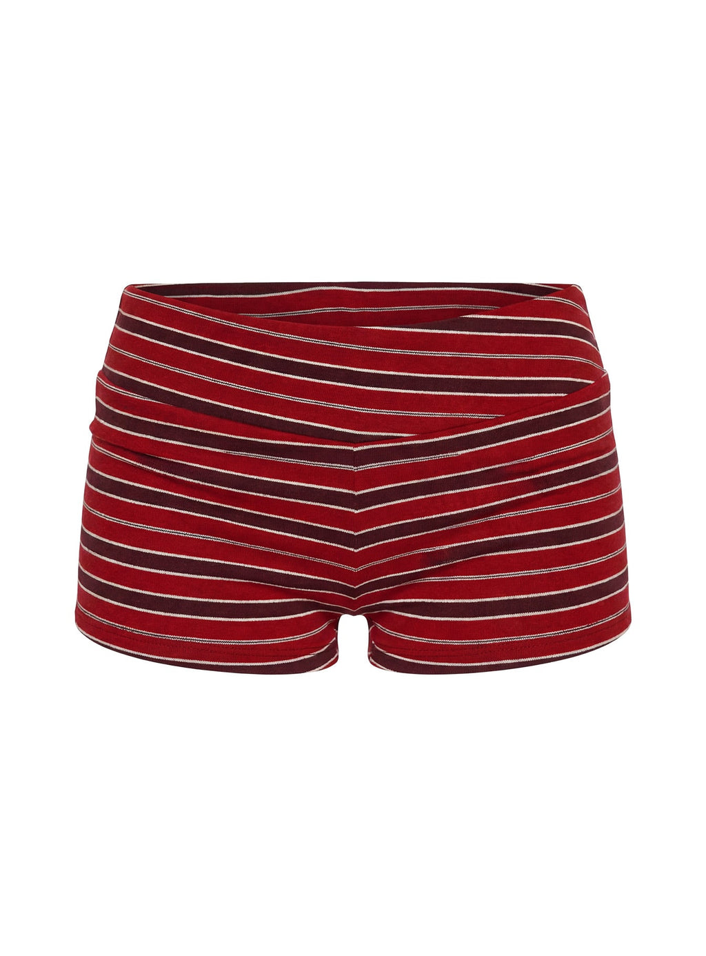 Veyona Micro Shorts Red Stripe