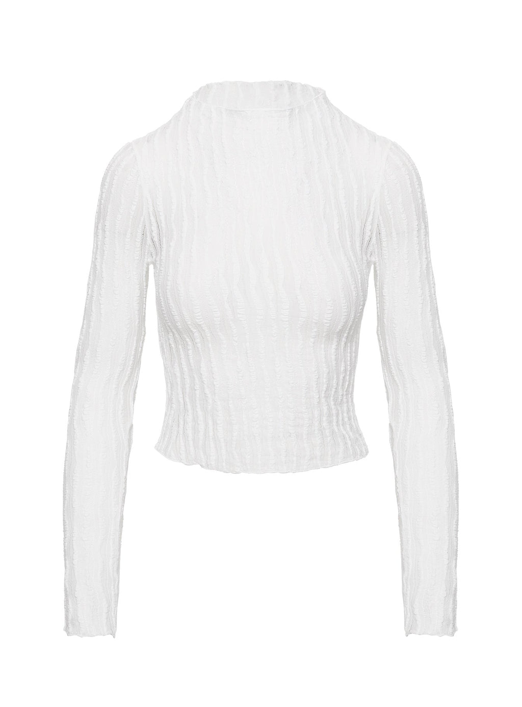 Padra Long Sleeve Top White